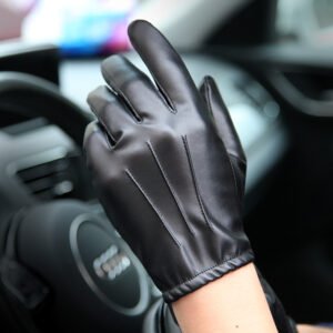 aaaa) Guantes de cuero PU multifuncional